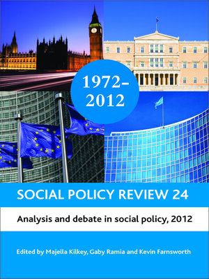 cover image of Social Policy Review 24